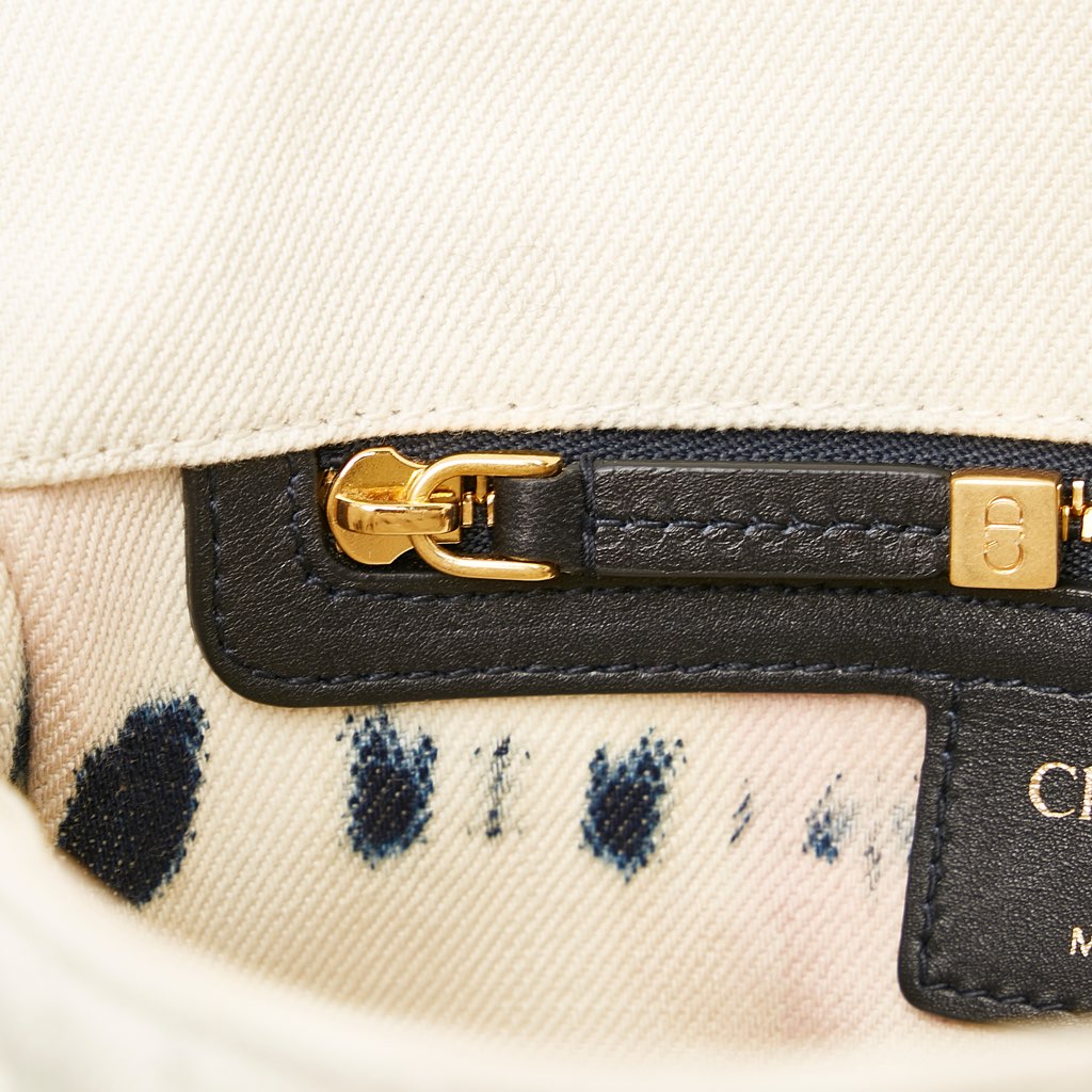 Dior Small Tie Dye Denim Caro - Image 10