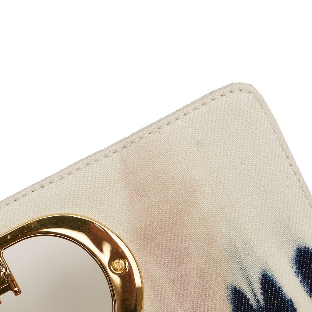 Dior Small Tie Dye Denim Caro - Image 11