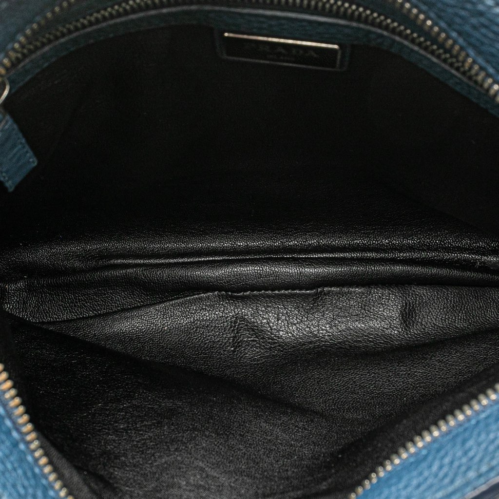 Prada Vitello Daino Zip Top Crossbody - 4