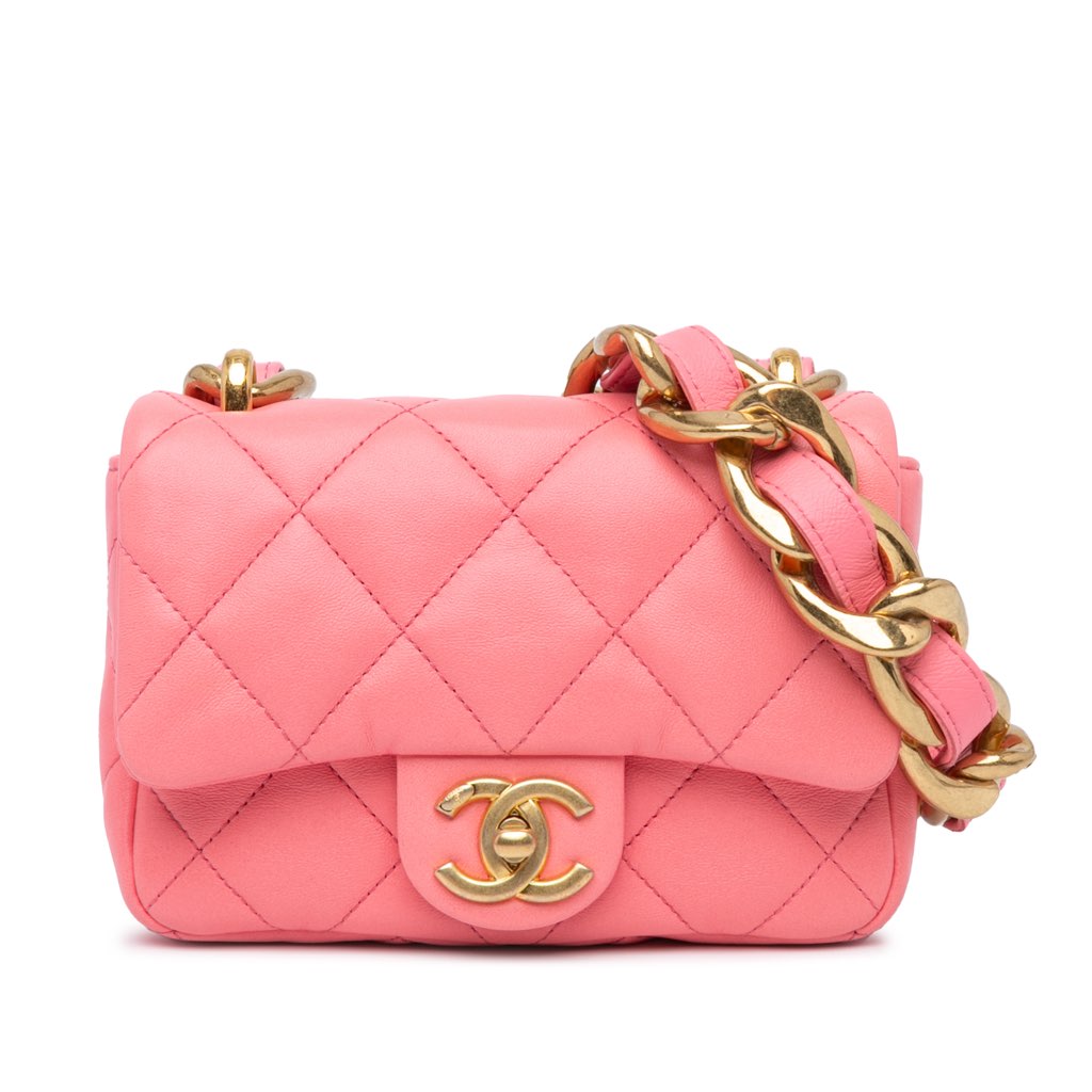 Chanel Mini Quilted Lambskin Funky Town Flap