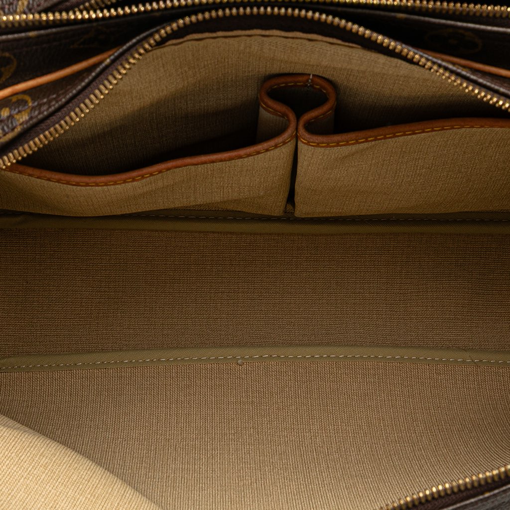 Louis Vuitton Monogram Reporter GM - Side view