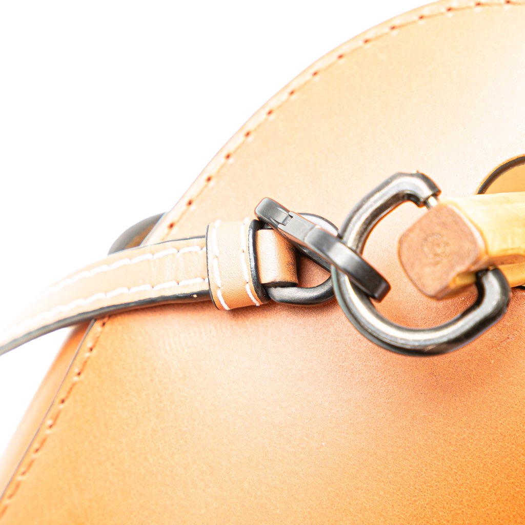 Loewe Calfskin Bamboo Bucket Bag - Image 12