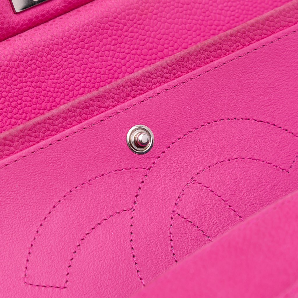 Chanel Jumbo Classic Caviar Double Flap - Image 12