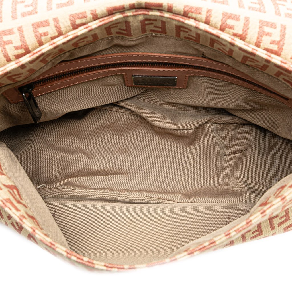 Fendi Zucchino Canvas Crossbody - 4