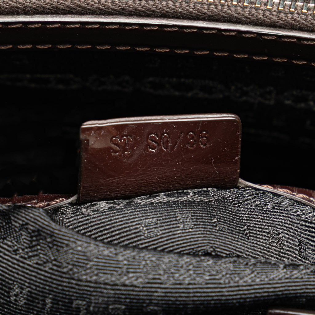 Celine C Macadam Canvas Boogie Handbag - Image 10