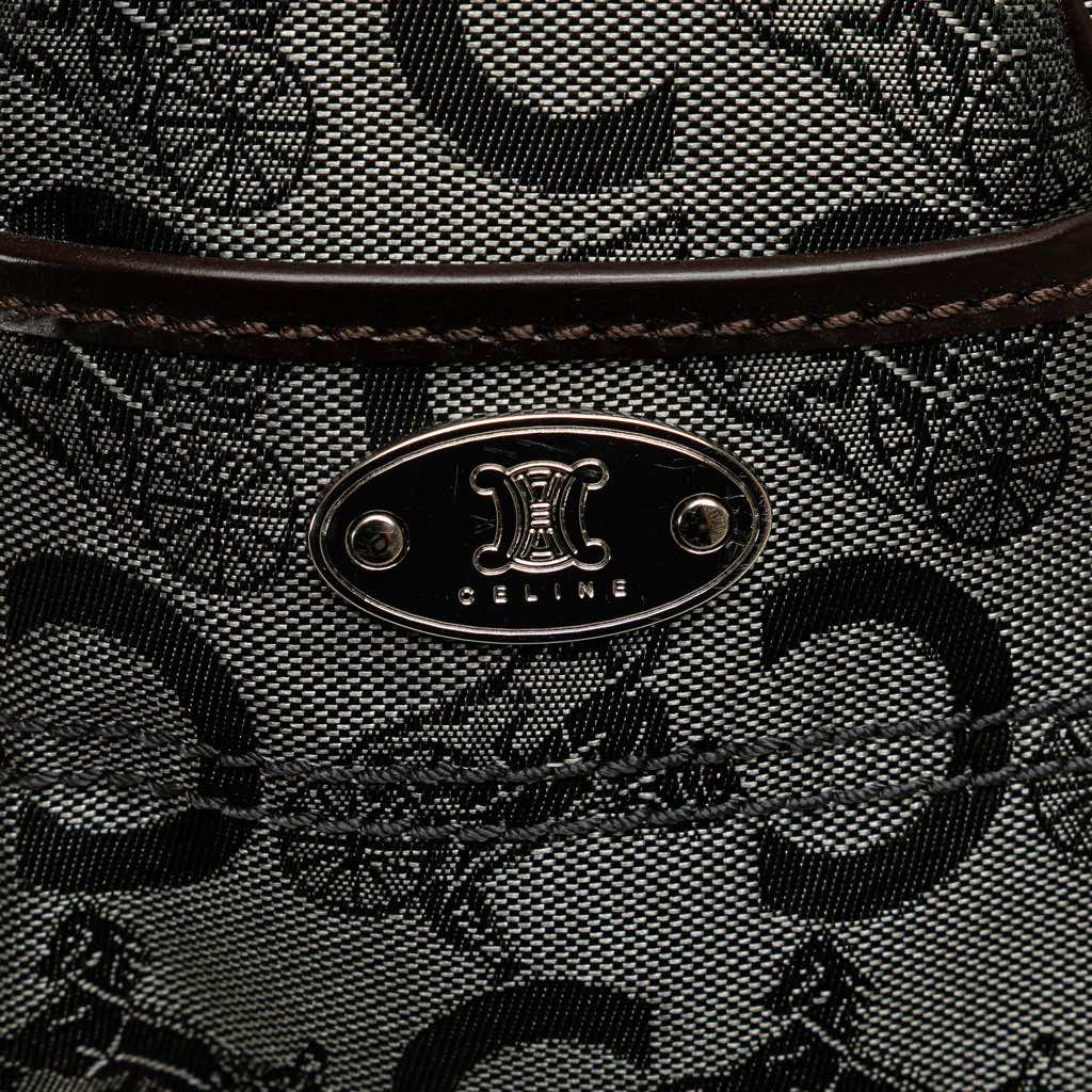 Celine C Macadam Canvas Boogie Handbag - Image 11