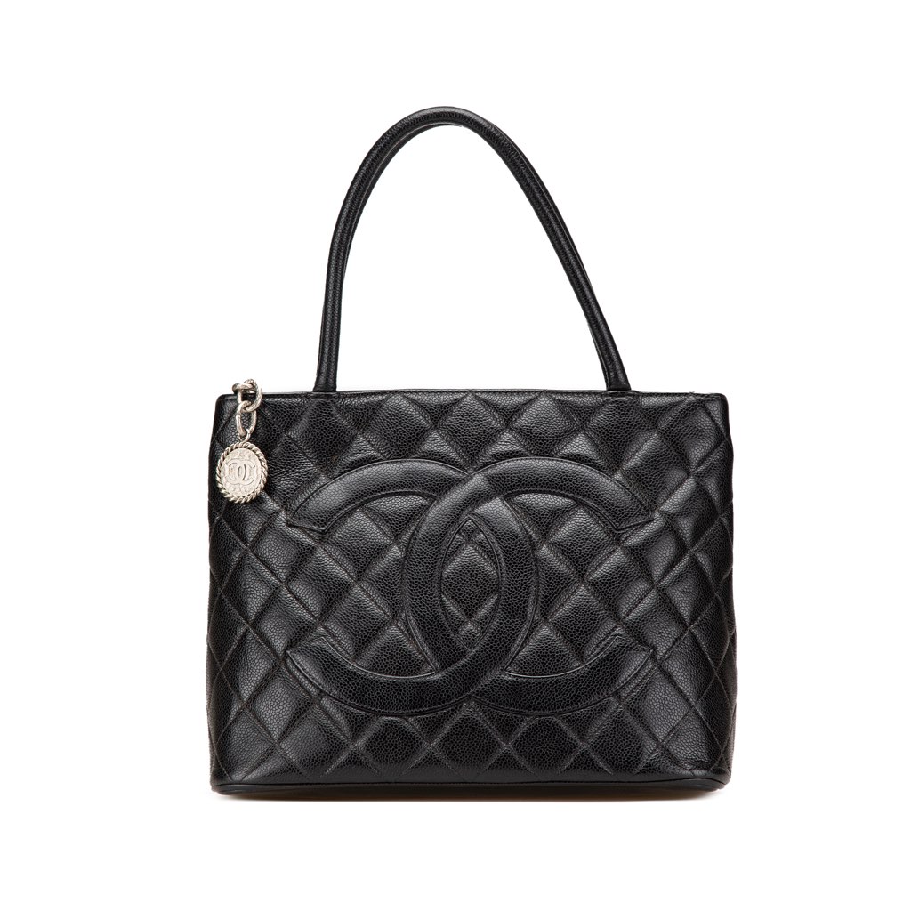 Chanel Caviar Medallion Tote