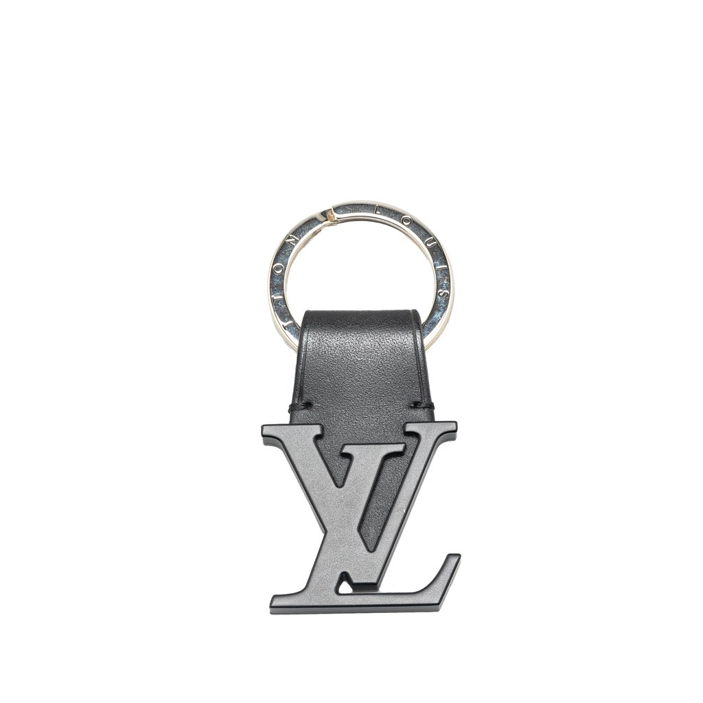 Louis Vuitton Leather LV Initials Key Holder