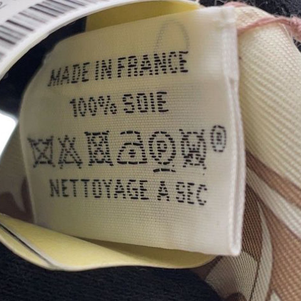 Hermès Ex Libris Silk Twilly Scarf - Detail 1