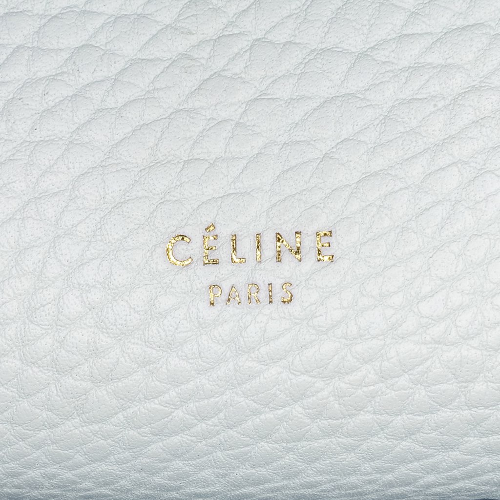 Celine Mini Bicolor Leather Belt Satchel - 5