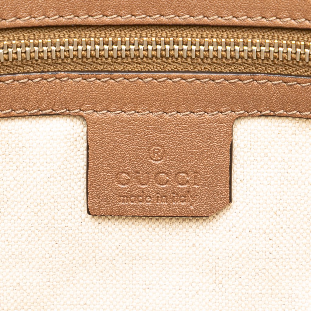 Gucci Medium Leather Interlocking G Braided Strap Crossbody - Side view