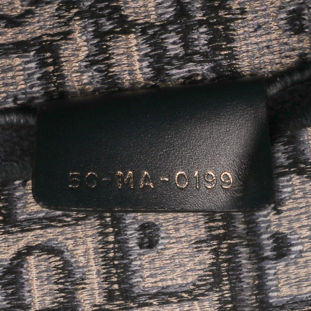 Dior Oblique Canvas Embroidered Saddle Bag - 5