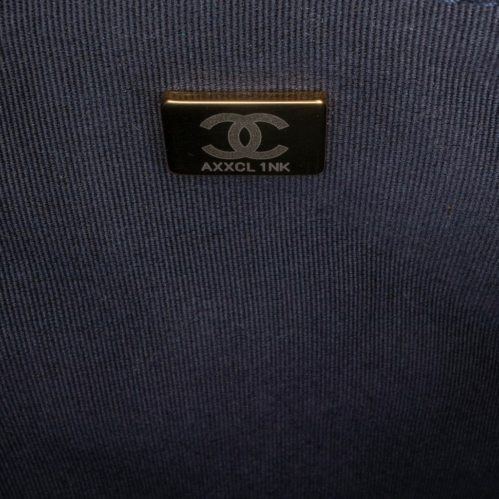 Chanel XL Classic Jersey Single Flap - 5