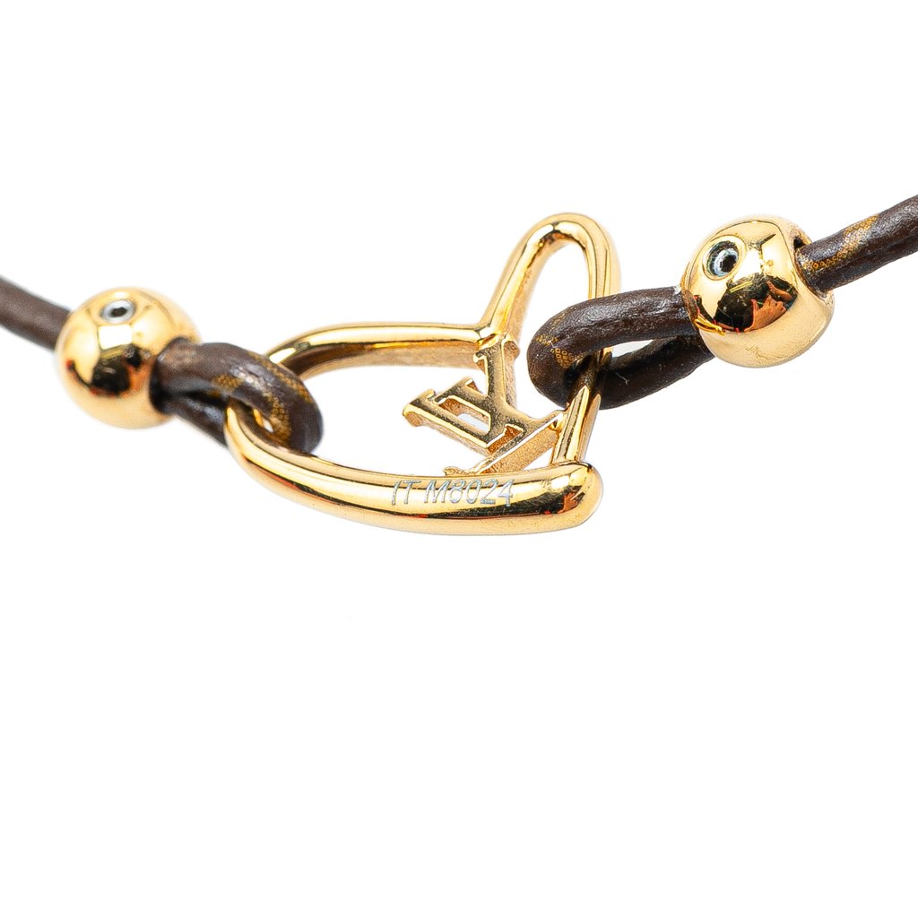 Louis Vuitton Monogram Fall In Love Adjustable Bracelet - Detail 1
