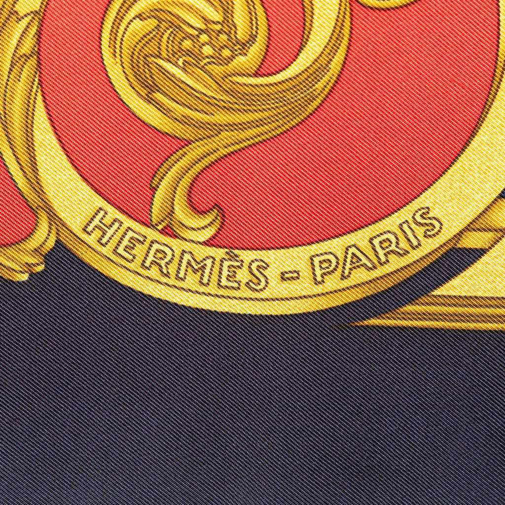 Hermès Les Tuileries Silk Scarf - 4
