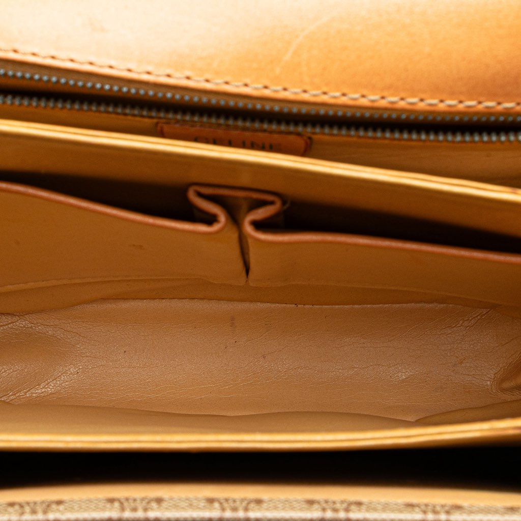 Celine Macadam Coated Canvas Horse Carriage Crossbody - 4