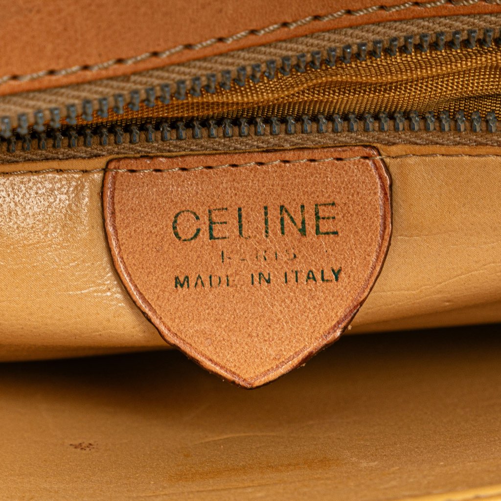 Celine Macadam Coated Canvas Horse Carriage Crossbody - 5