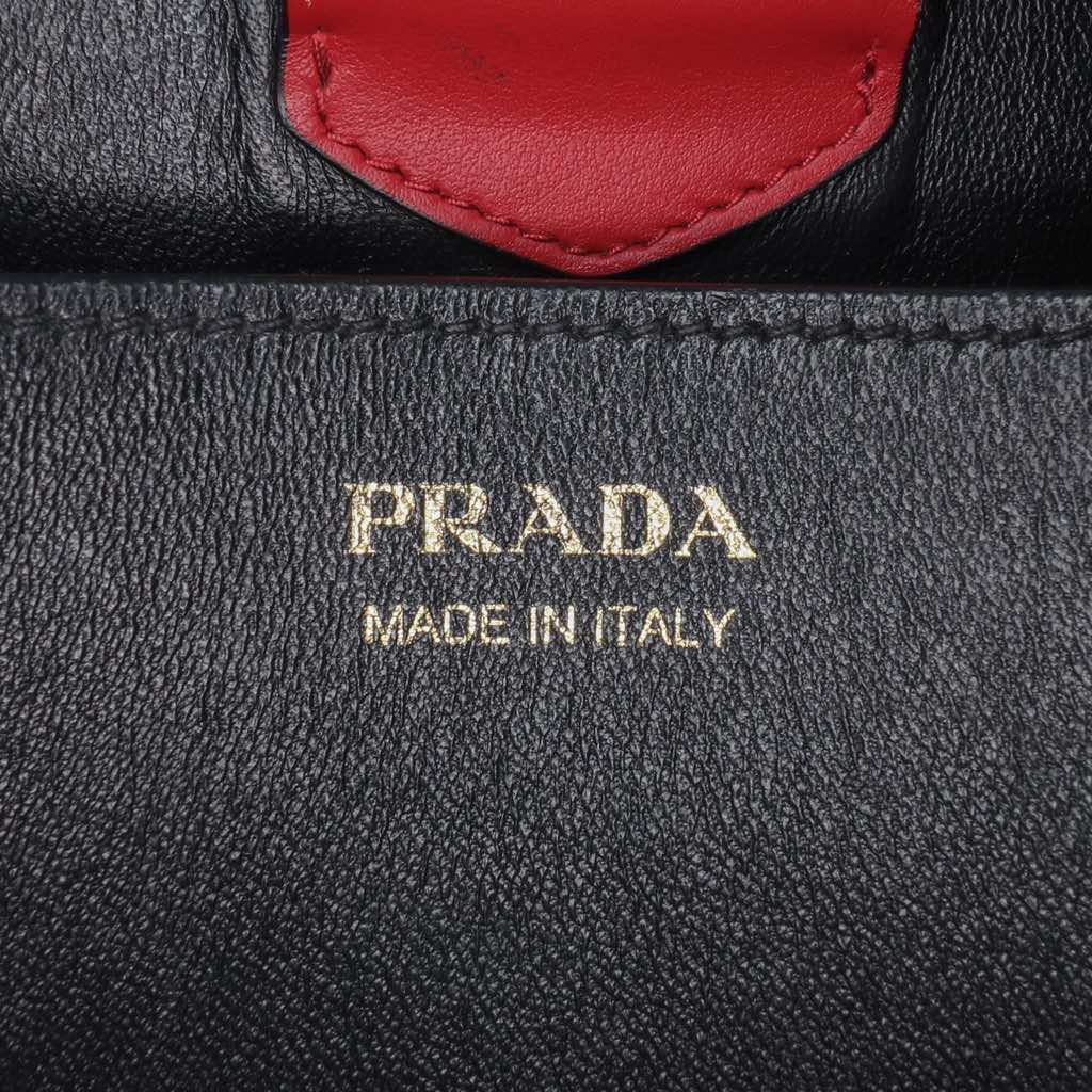 Prada Medium Saffiano Cuir Panier Satchel - 5