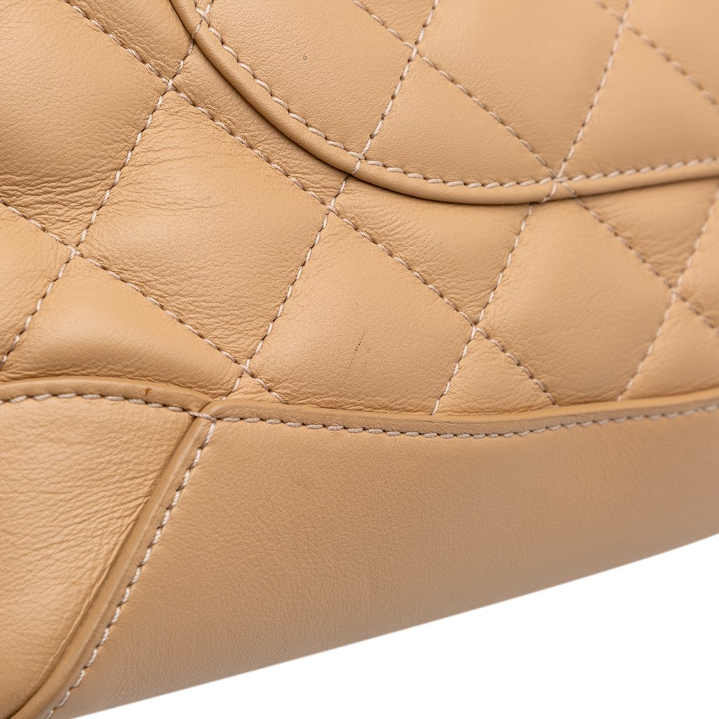 Chanel Small Quilted Calfskin Easy Shopping Tote - Image 10