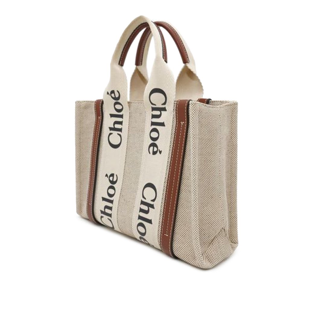 Chloé Small Canvas Woody Tote - 2