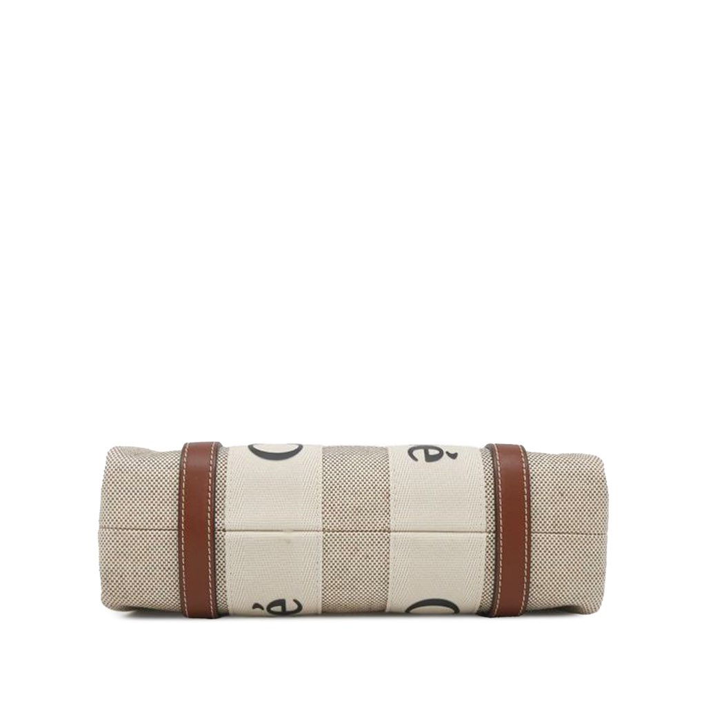 Chloé Small Canvas Woody Tote - 3
