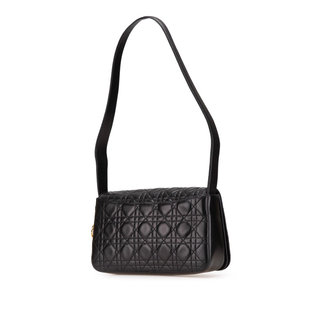 Dior Lambskin Cannage Shoulder Bag - 2