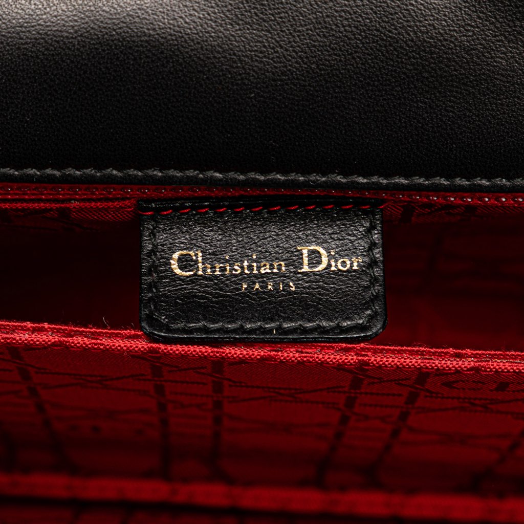 Dior Lambskin Cannage Shoulder Bag - 5