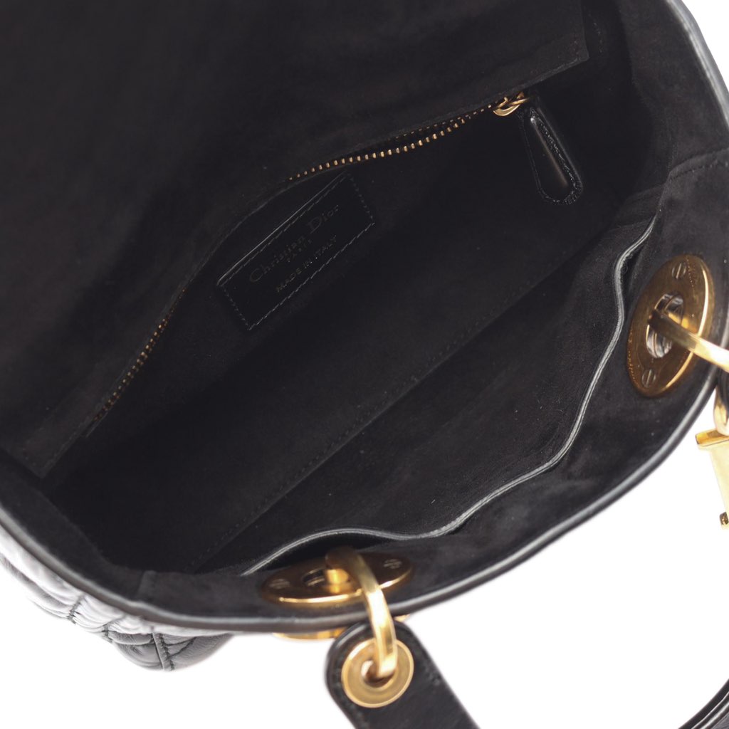 Dior Small Crinkled Patent Cannage My ABCDior Lady Dior - 3