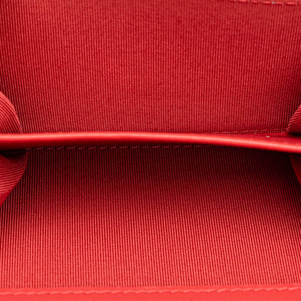 Chanel Quilted Lambskin Flap Card Holder on Chain - 4