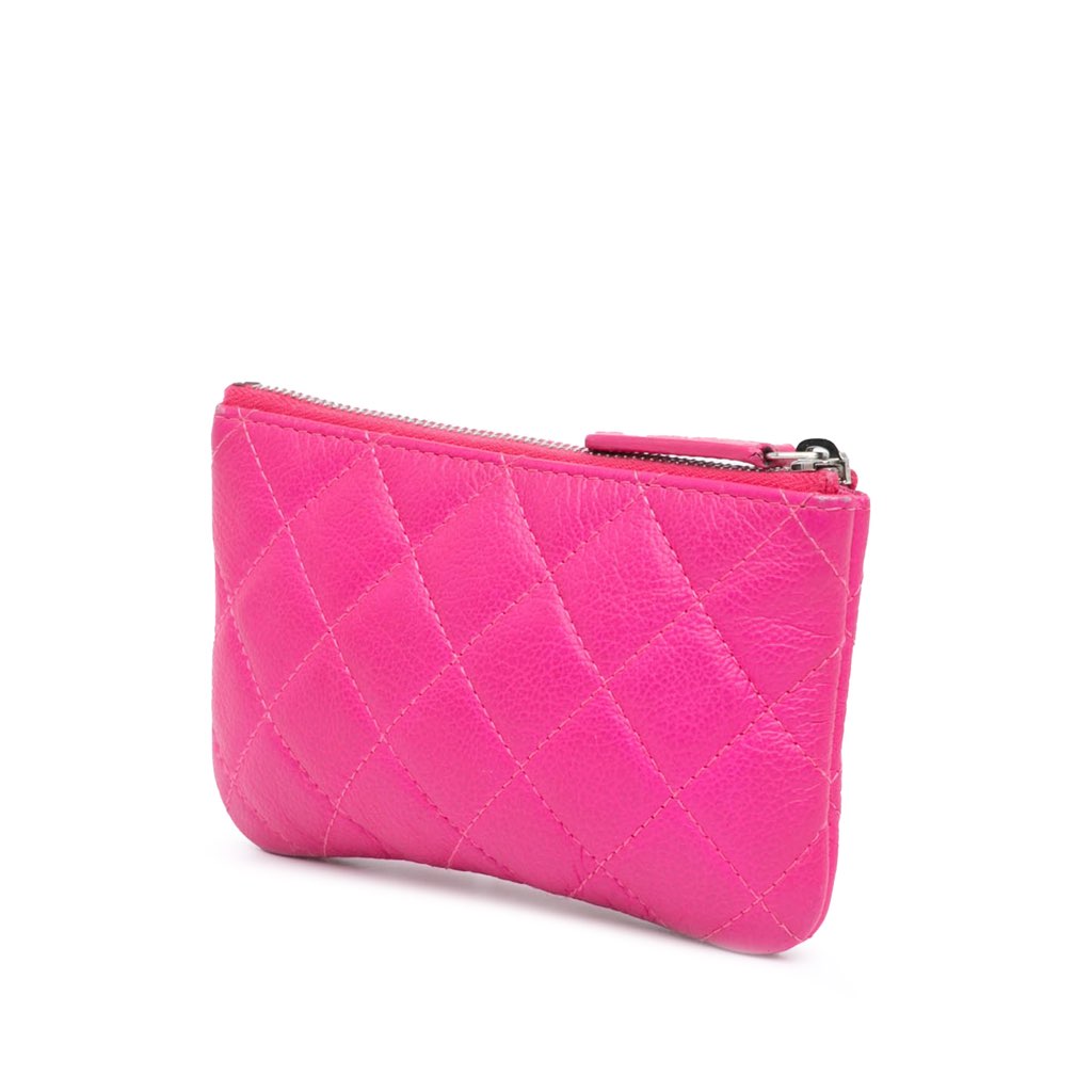 Chanel Small Goatskin Quilted Reissue Cosmetic Pouch - 2