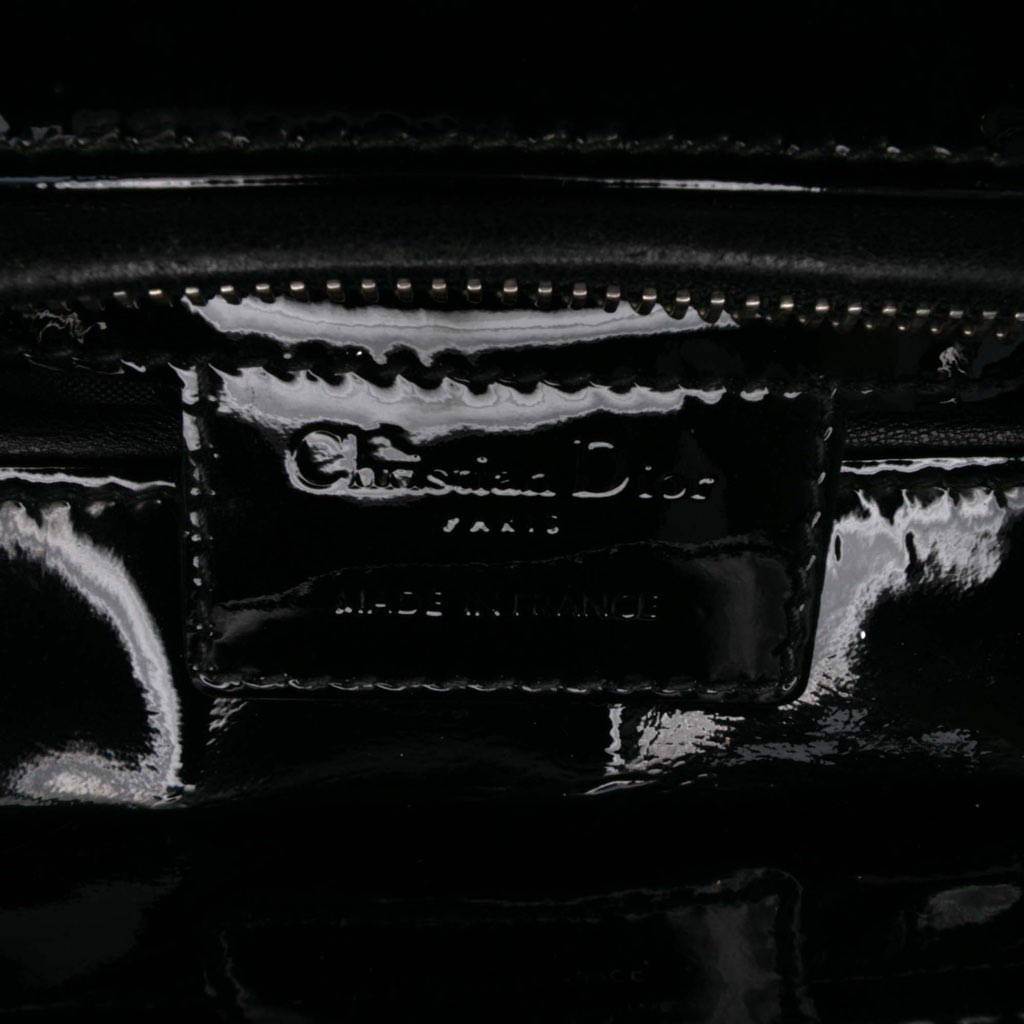 Dior Medium Patent Cannage Lady Dior - 5