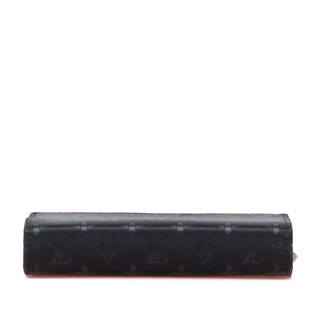 Louis Vuitton Monogram Satin Mini Ange Black Satin Very good - Inside View