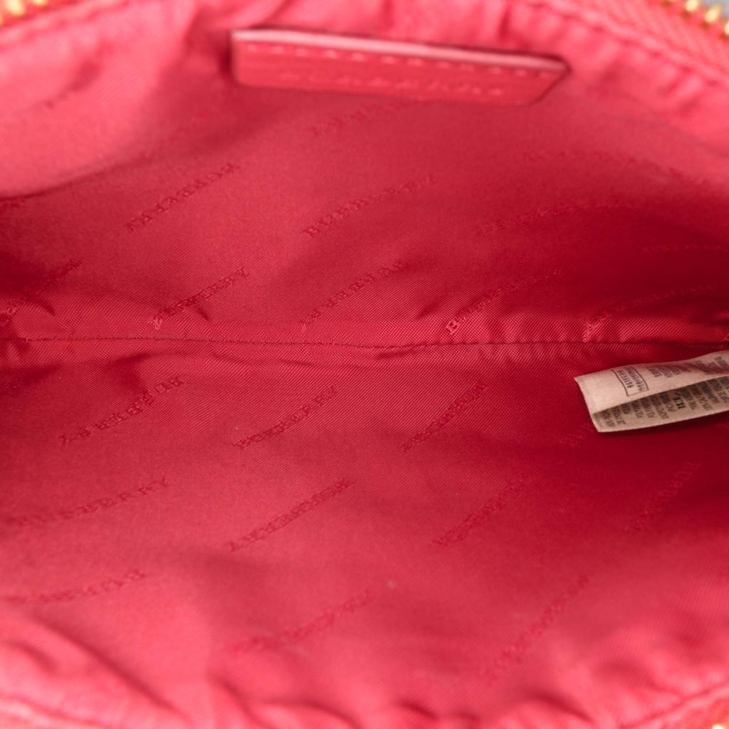 Burberry Haymarket Check Coated Canvas Peyton Crossbody - 4