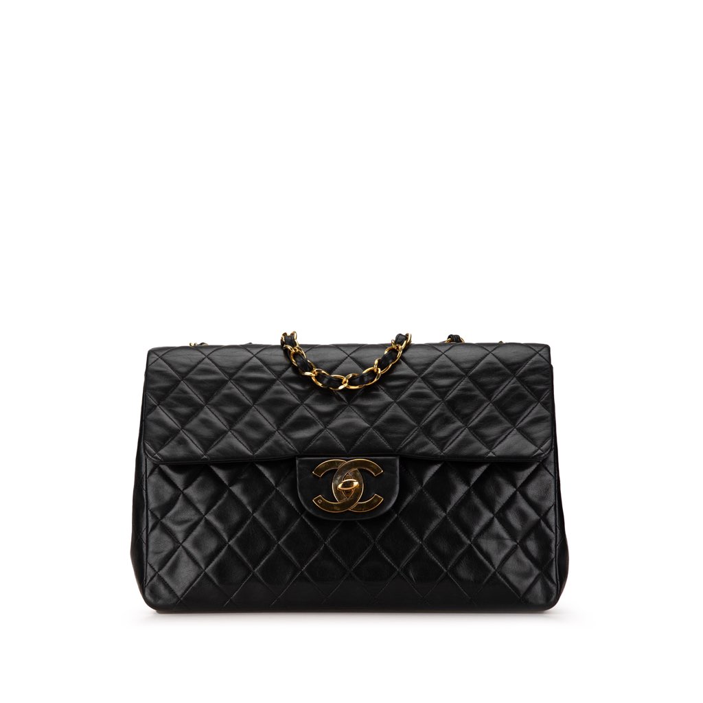 Chanel Maxi XL Classic Lambskin Single Flap