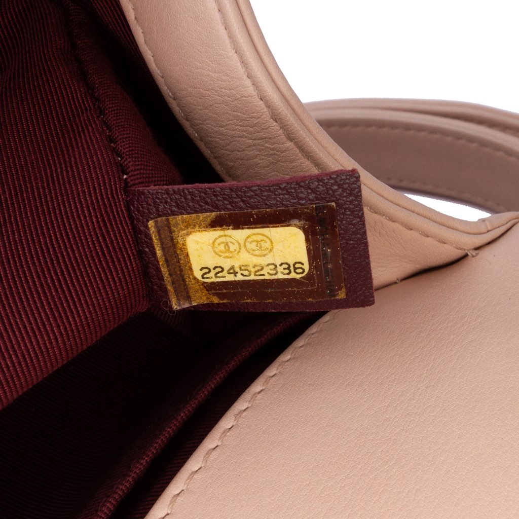 Chanel Old Medium Chevron Mixed Leathers Boy Flap - 5