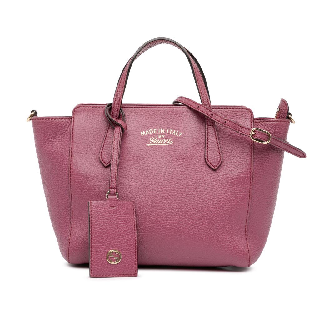 Gucci Mini Leather Swing Satchel