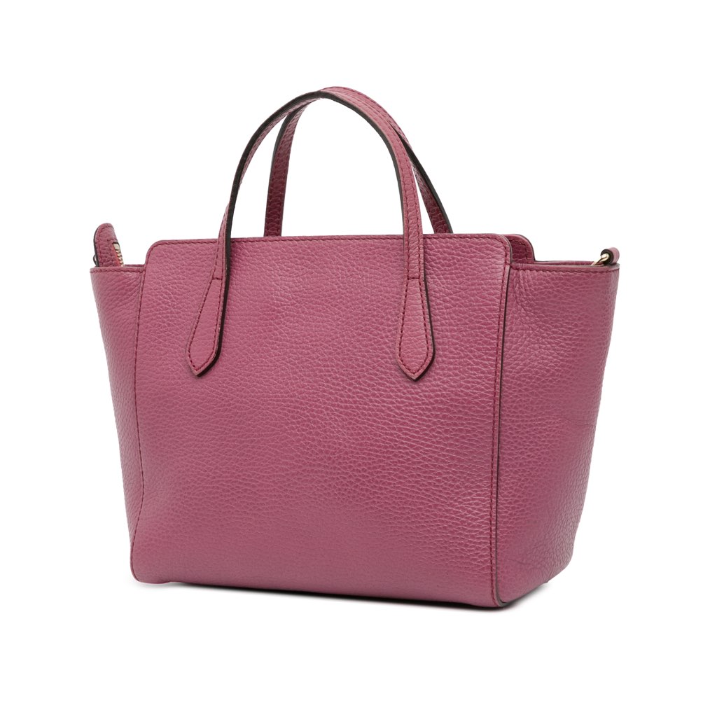 Gucci Mini Leather Swing Satchel - 2