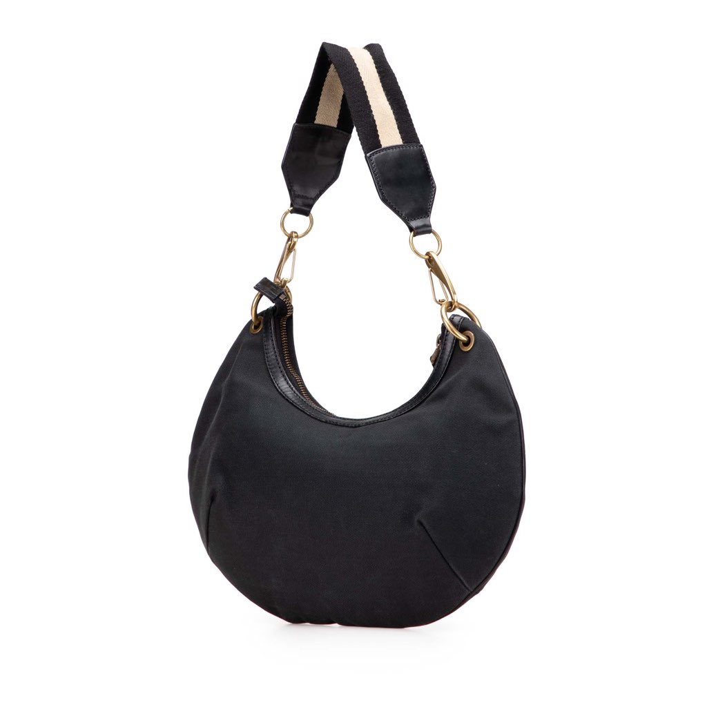 Gucci Web Canvas Hobo - 2
