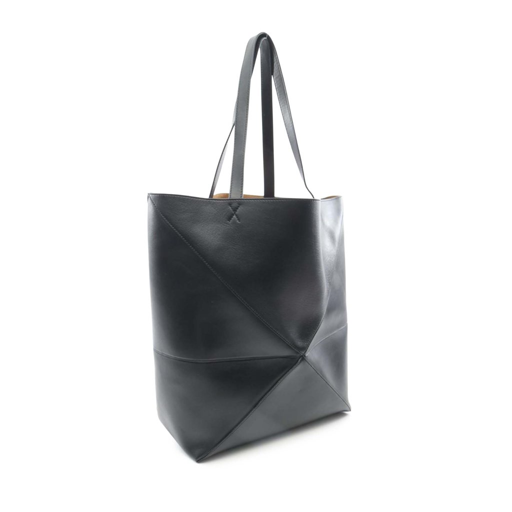 Loewe Large Calfskin Puzzle Fold Tote - 2