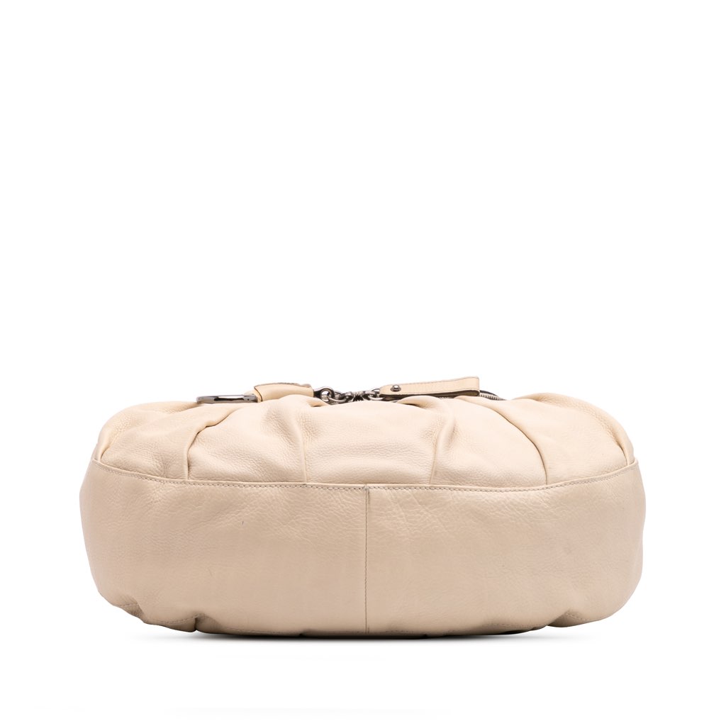 Gucci Medium Pebbled Calfskin Icon Bit Satchel - 3