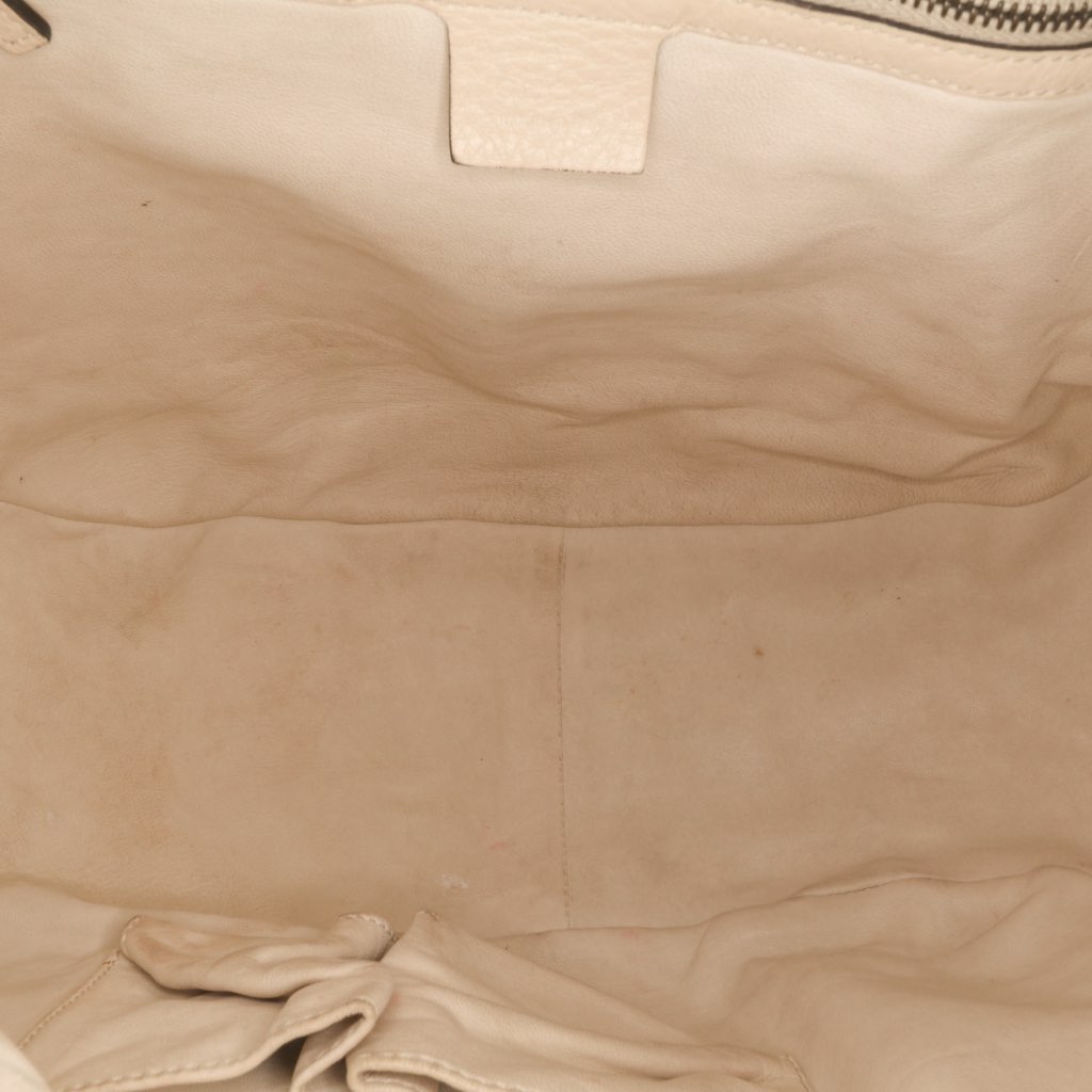 Gucci Medium Pebbled Calfskin Icon Bit Satchel - 4