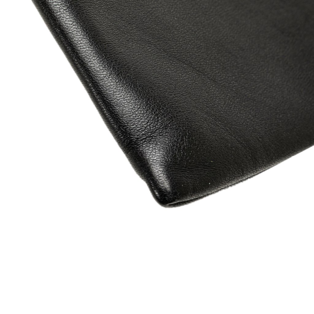 Saint Laurent Antiqued Lambskin Sid Flat Crossbody - Image 12