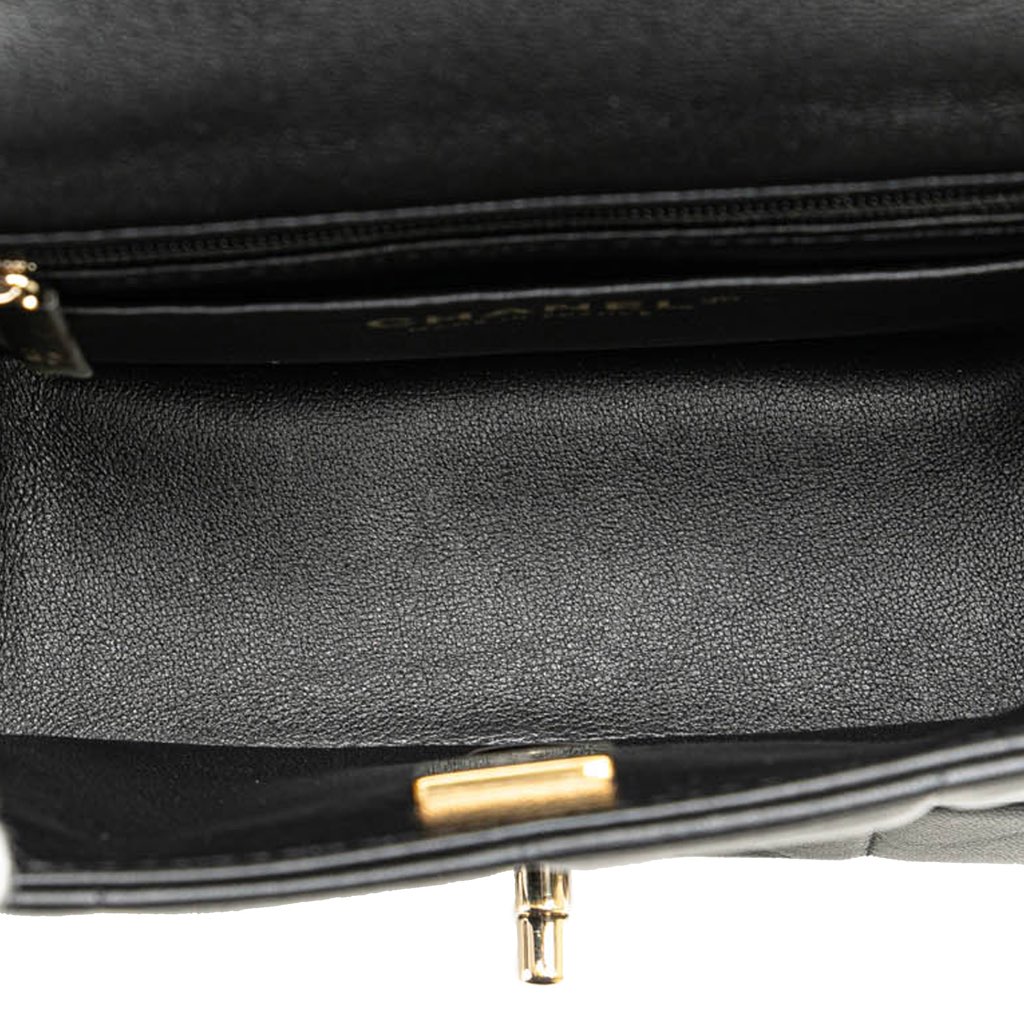 Chanel Mini Square Lambskin Resin Crystal Monacoco Flap - 4