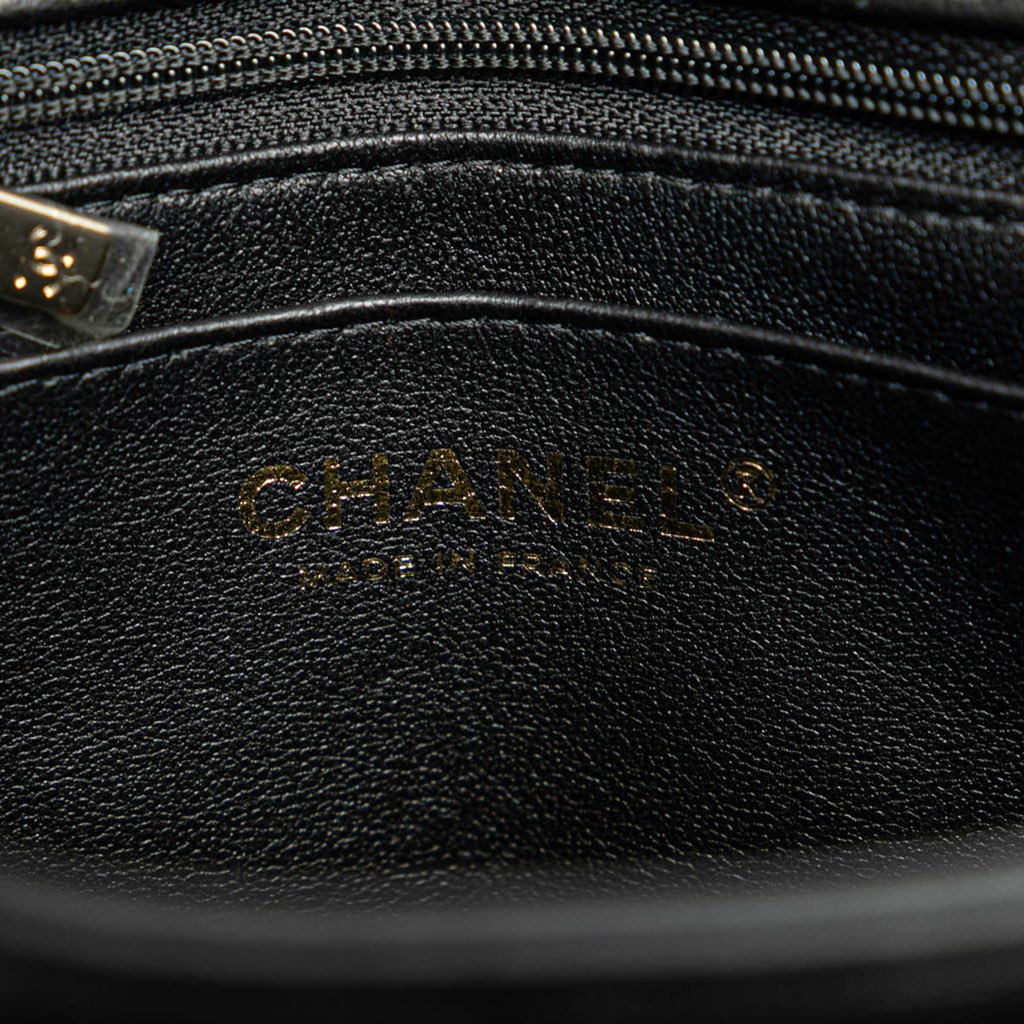 Chanel Mini Square Lambskin Resin Crystal Monacoco Flap - 5