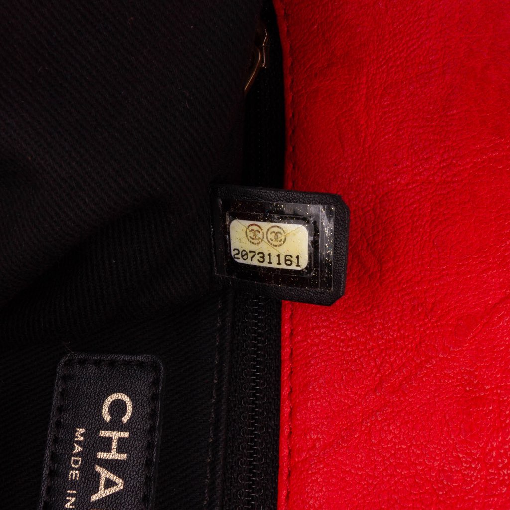 Chanel Medium Chevron Wrinkled Calfskin Medallion Charm Flap - 5