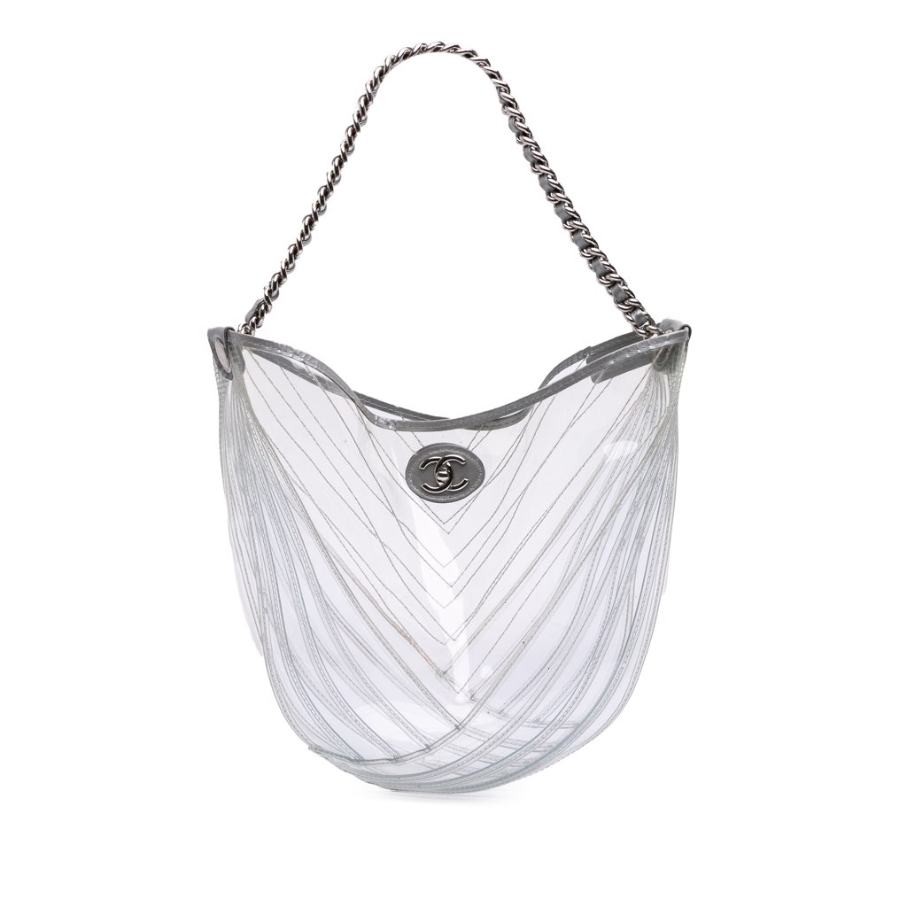 Chanel CC PVC Droplet Hobo