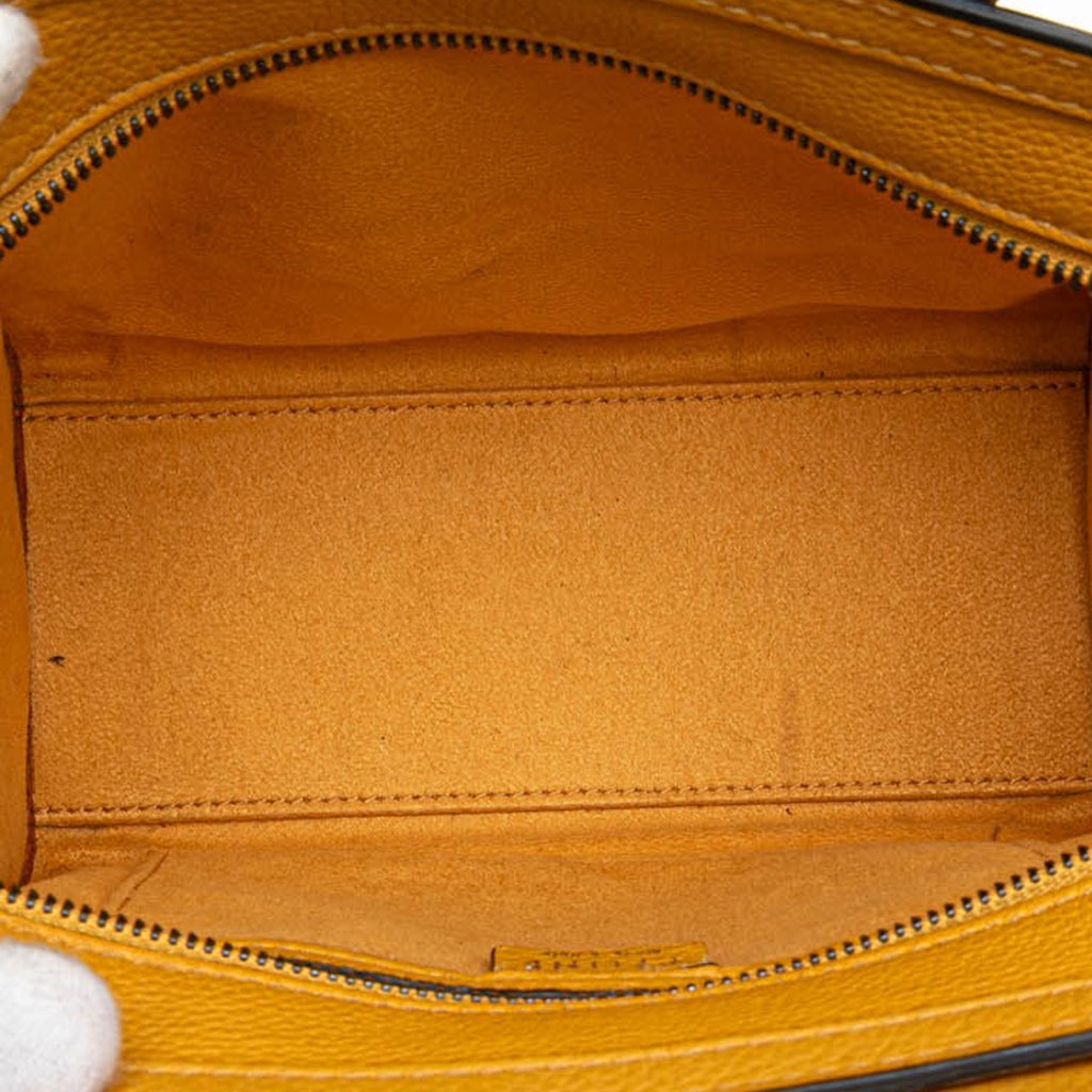 Celine Nano Leather Luggage Tote - 4