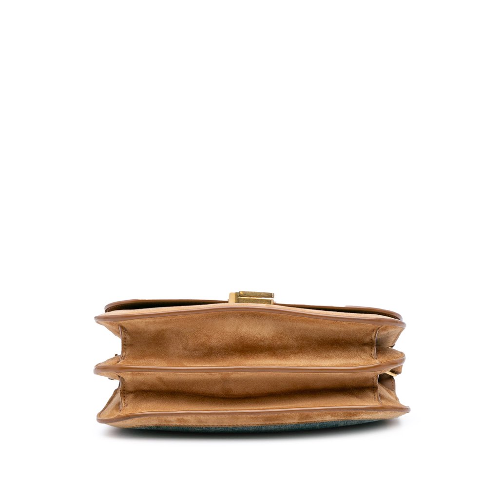 Saint Laurent Medium Denim Solferino Crossbody - Image 6