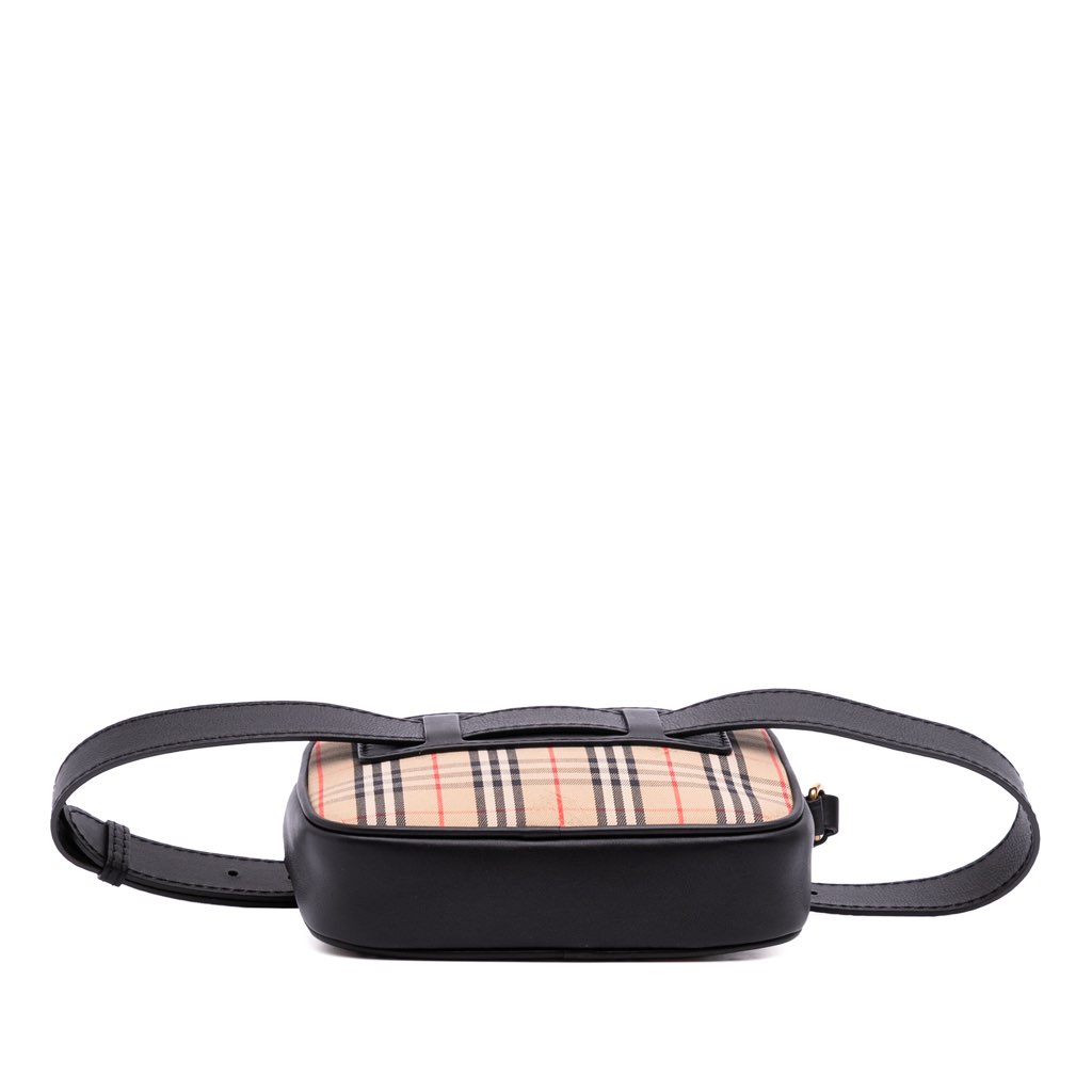 Burberry Haymarket Check Canvas 1983 Link Belt Bag - 3