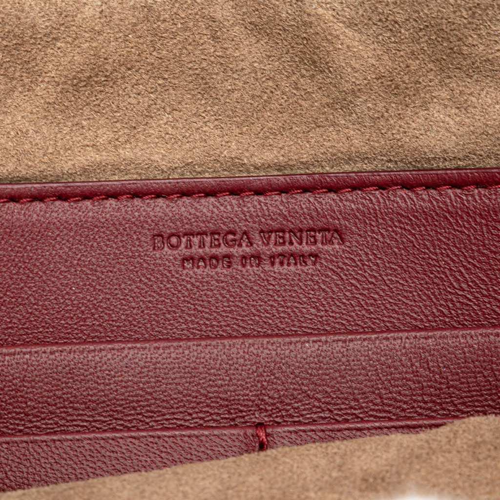 Bottega Veneta Nappa Intrecciato Biletto Wallet On Chain - 5